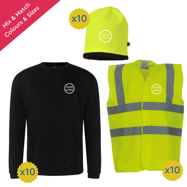 Hi Vis Winter Team Kit Bundle for 5