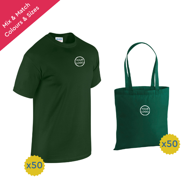 Merch Tee and Tote Super Bundle