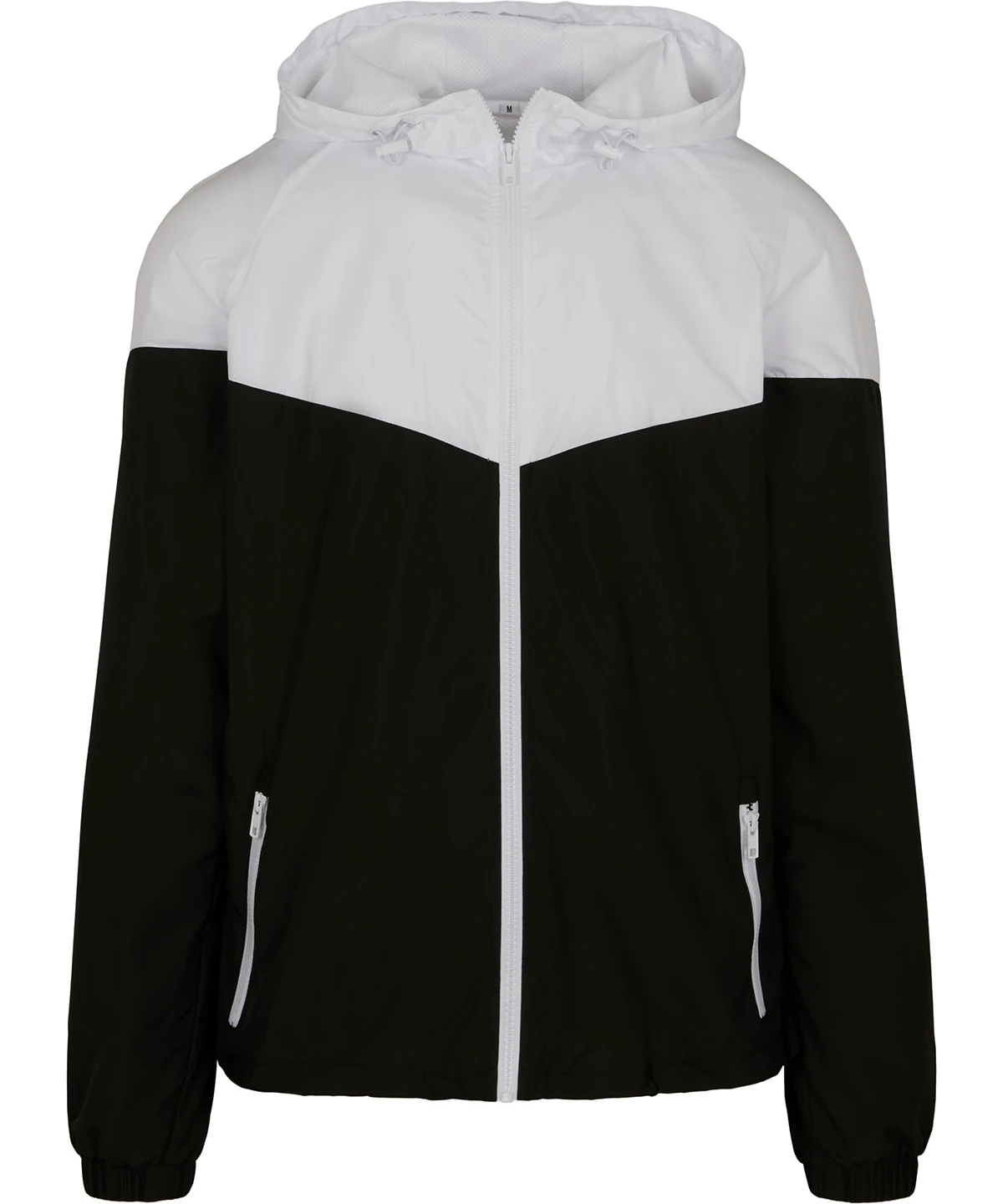 Build Your Brand Two-tone tech windrunner jacket