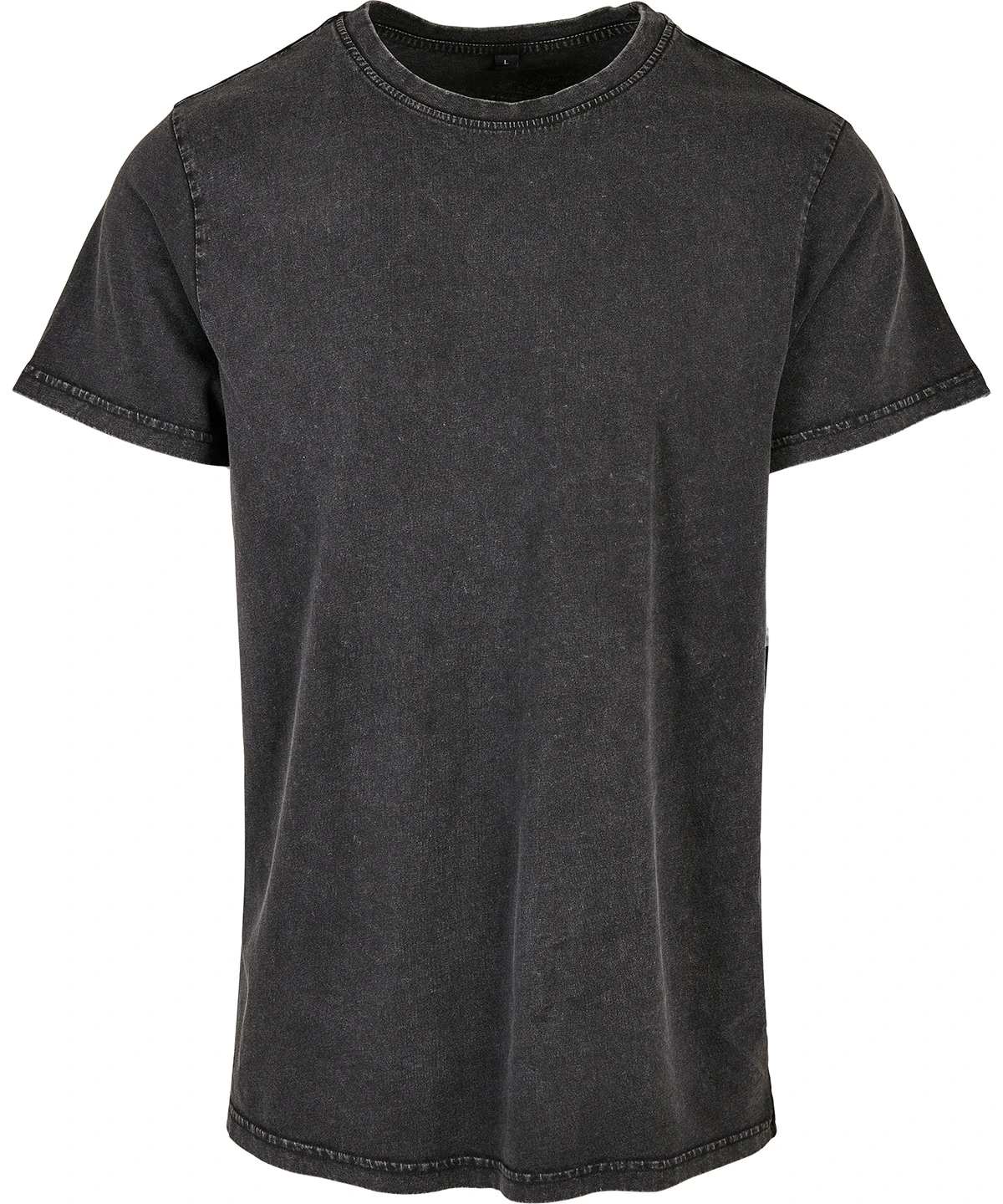 Build Your Brand Acid washed round neck tee