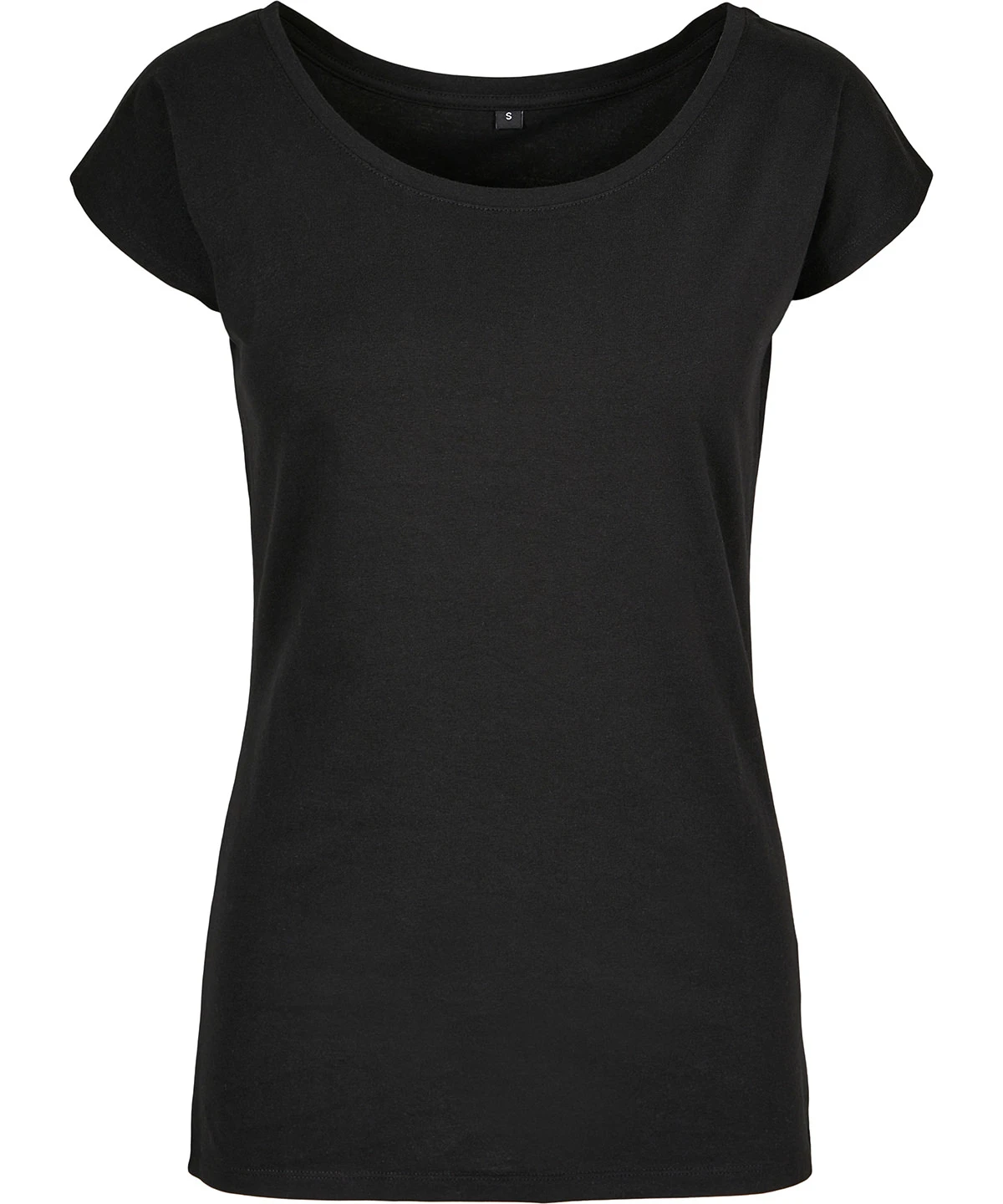 Build Your Brand Basic Women's wide neck tee