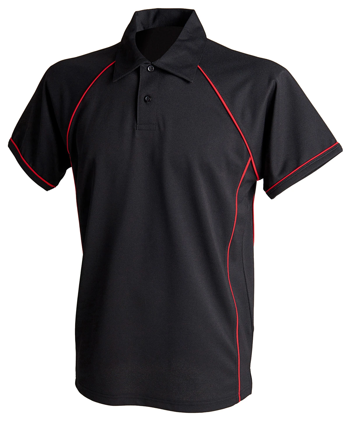 Finden + Hales Piped performance polo | MyWorkwear