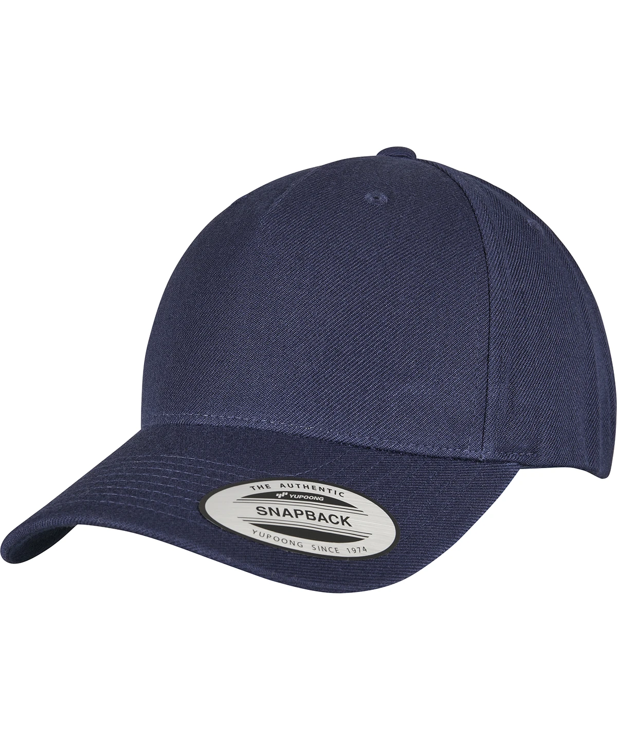 RADical Rogues 5-panel premium curved visor snapback cap YP158: Navy