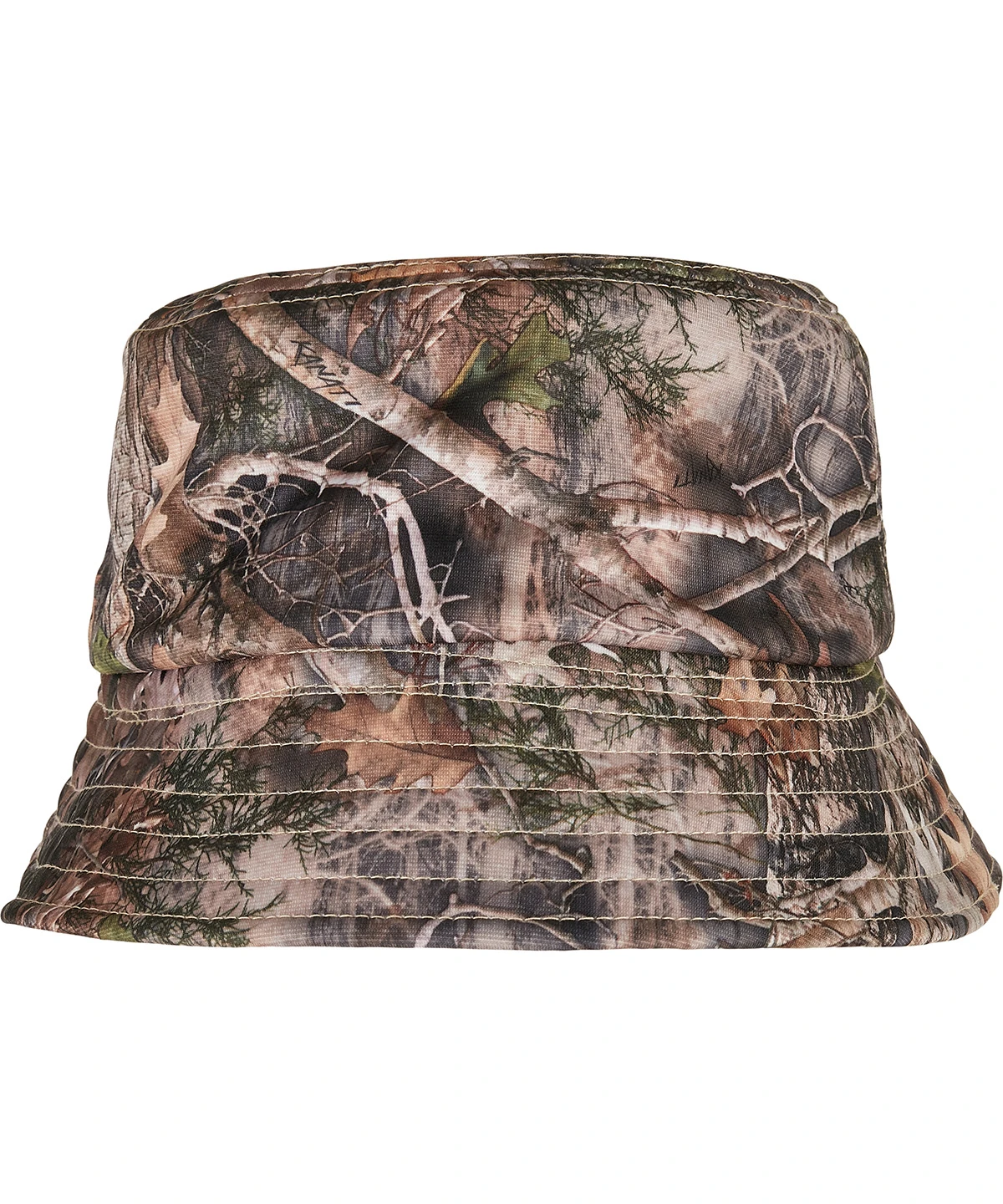 Flexfit Sherpa real tree camo reversible bucket hat (5003RS)