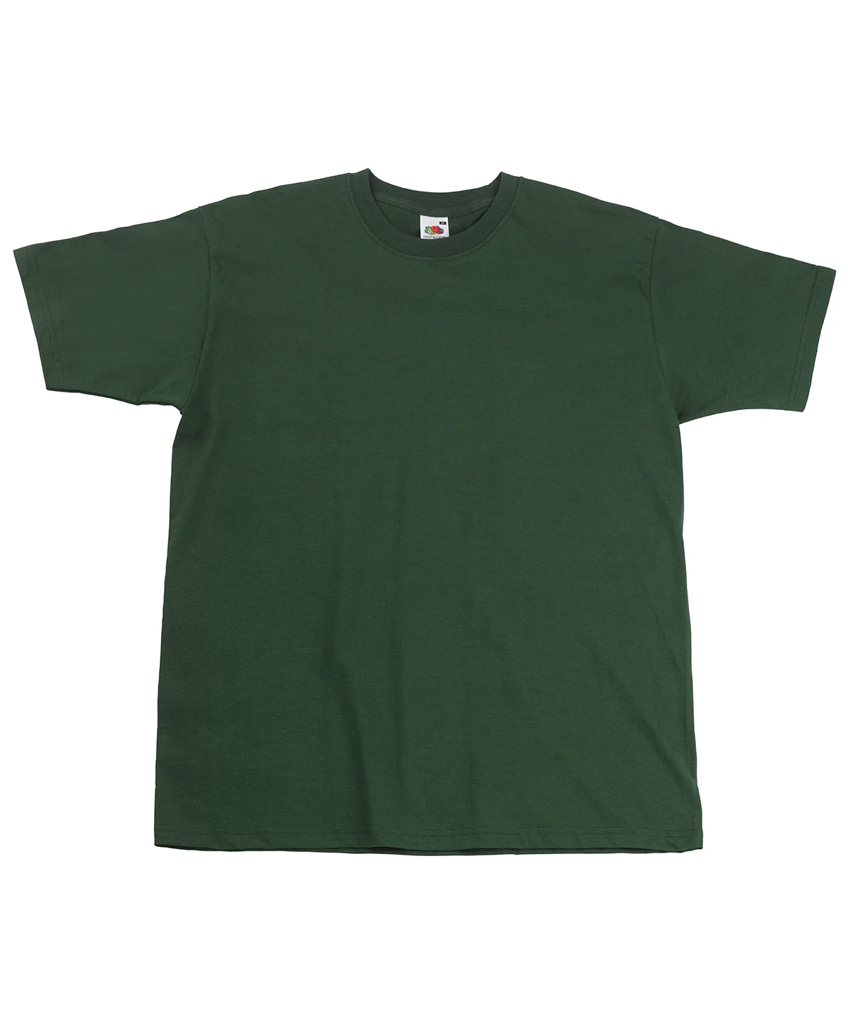 Fruit Of The Loom Maglietta Super Premium – Classico Cotone, Colore Olive, Taglia Large