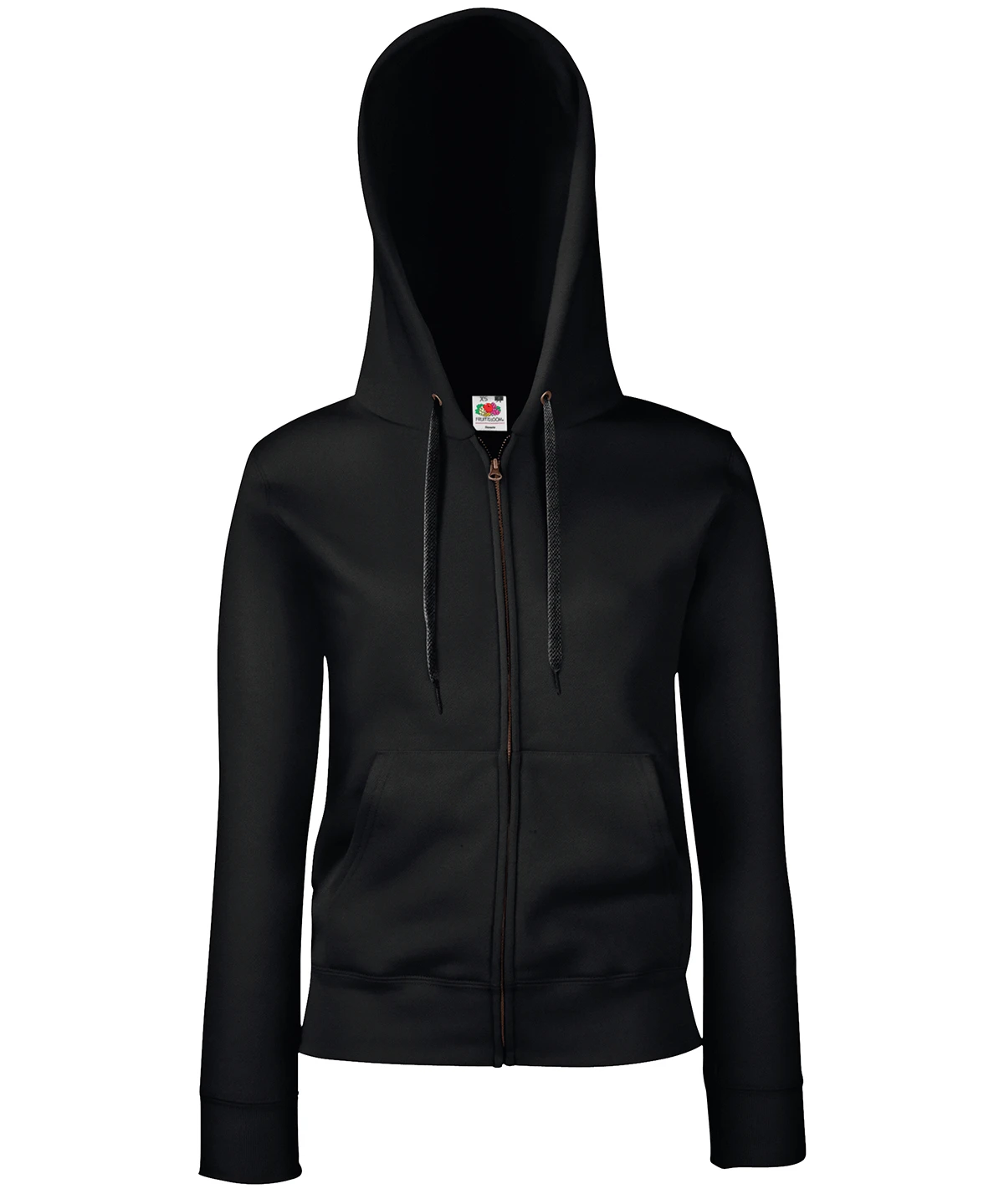 Fruit of the Loom Women's premium 70/30 hooded sweatshirt jacket