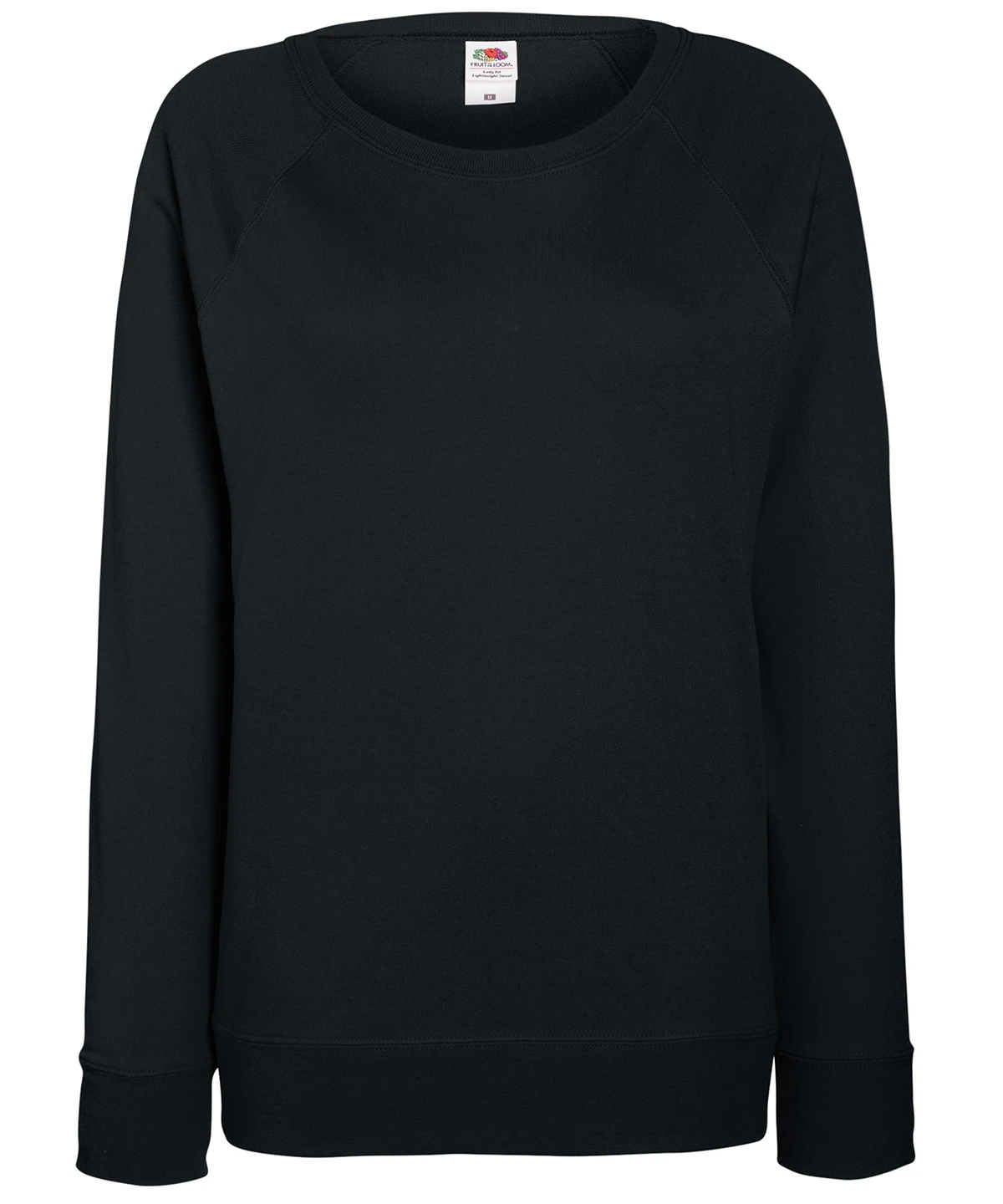 Fruit of the Loom Women's lightweight raglan sweatshirt