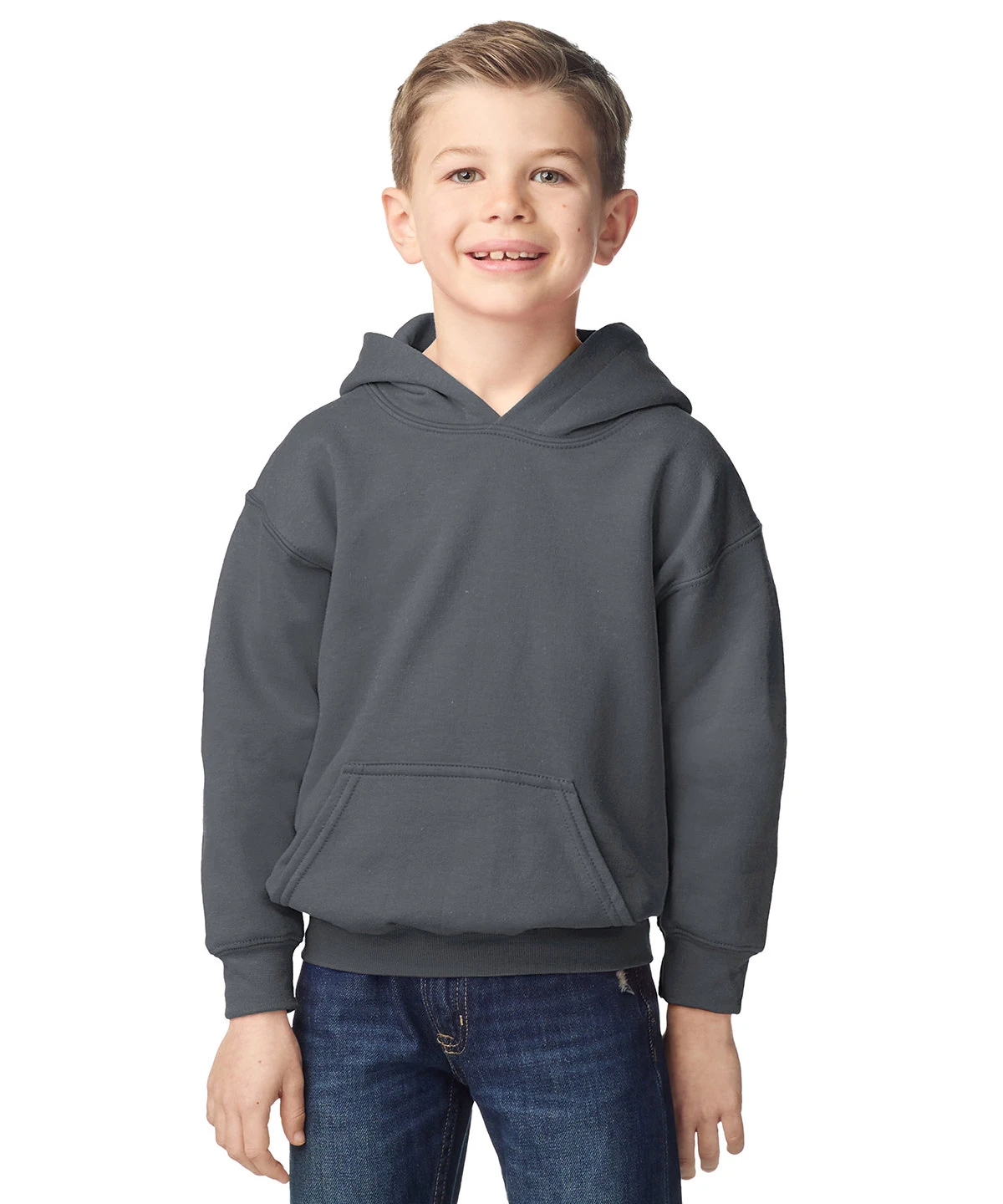 Sweat à Capuche Gildan Enfants - Mélange Lourd Coton/polyester - Plusieurs Couleurs - Neuf Sans étiquettes