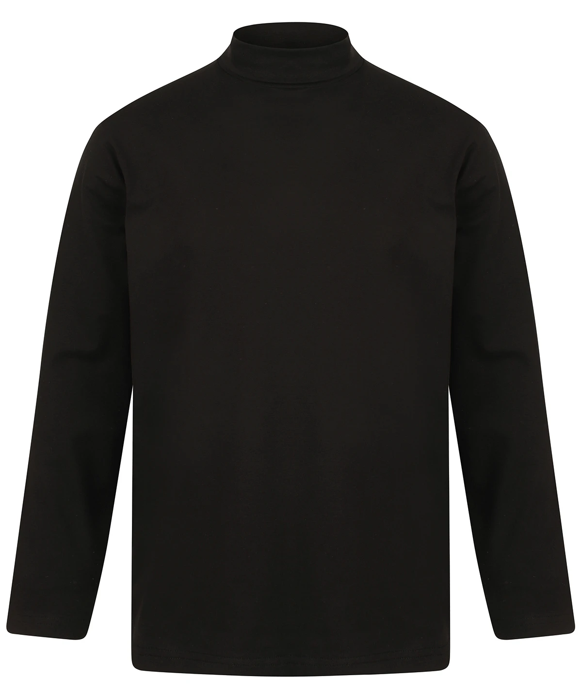 Henbury Long sleeve roll neck top