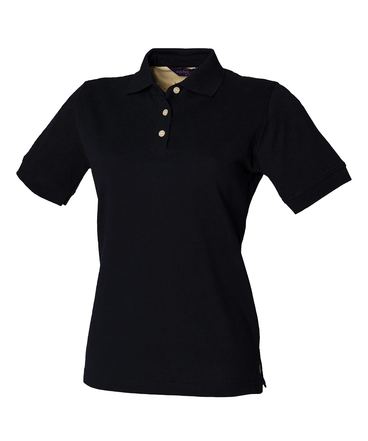 Henbury Women's classic cotton piqué polo shirt
