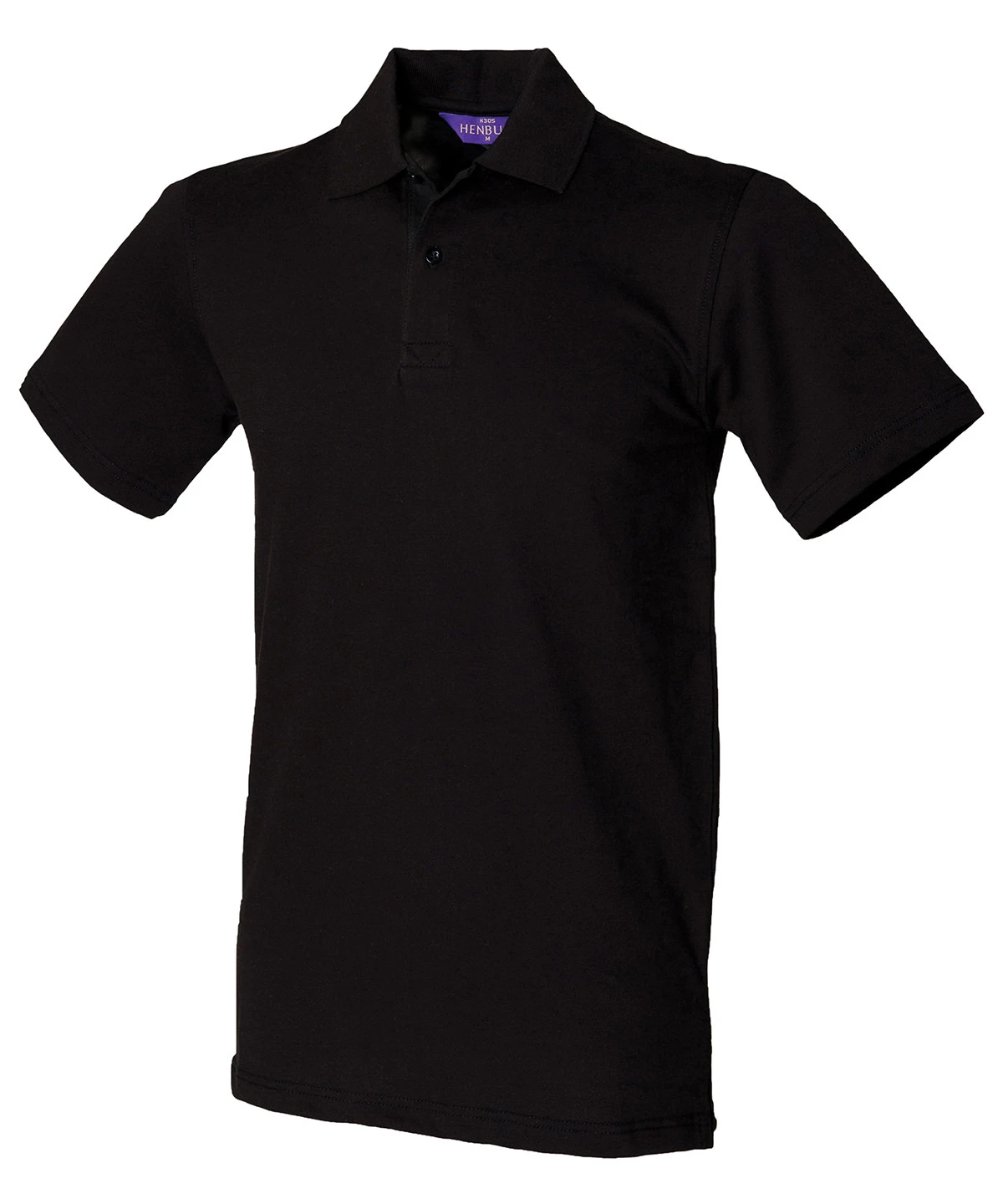 Henbury Stretch piqué polo shirt