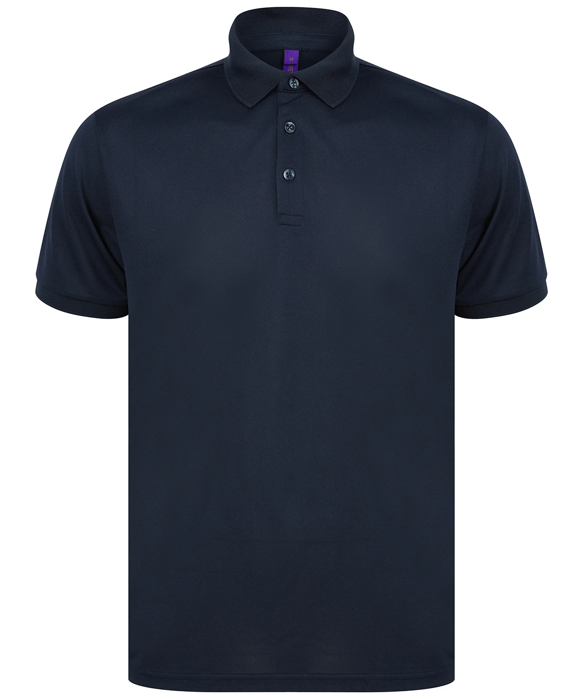 Henbury Recycled polyester polo shirt