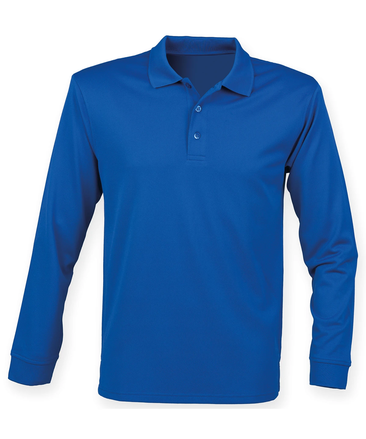 Henbury Long sleeve Coolplus® polo shirt | MyWorkwear