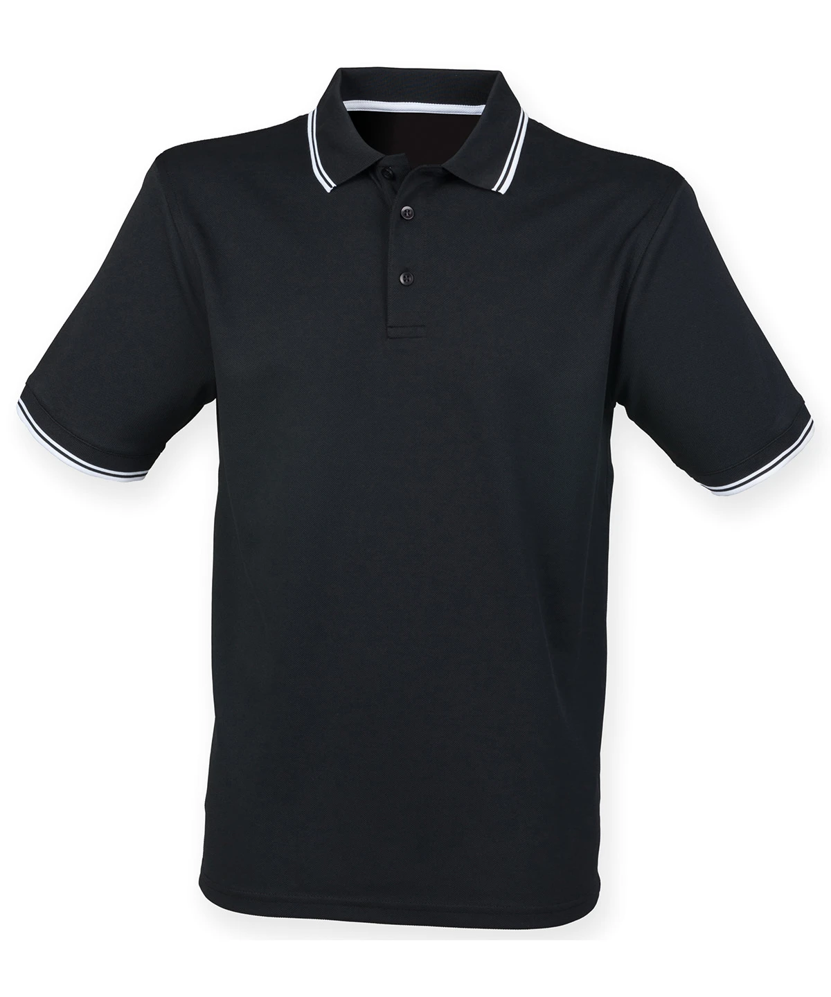 Henbury Double tipped Coolplus® polo shirt