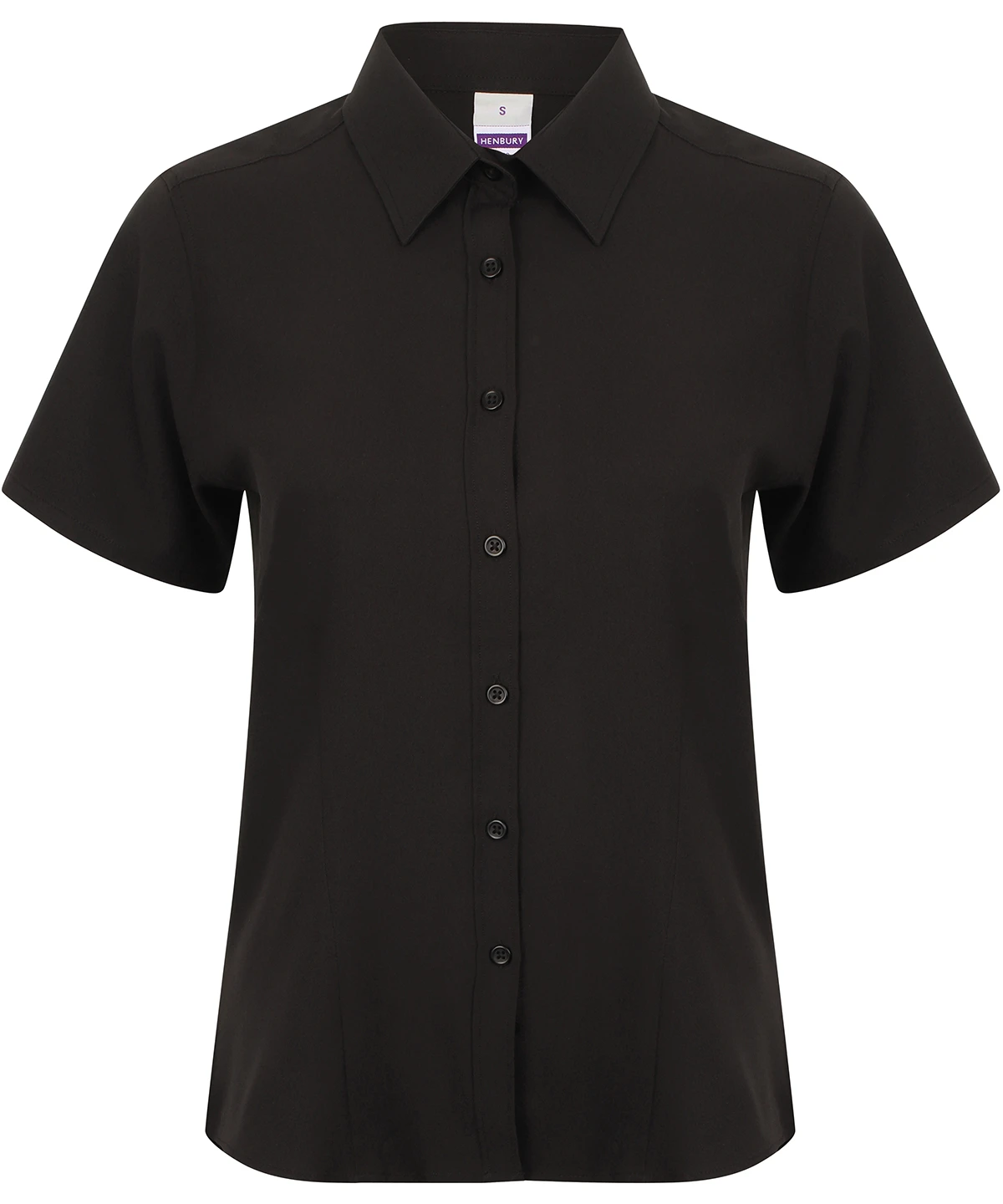 Henbury Women's wicking antibacterial short sleeve shirt