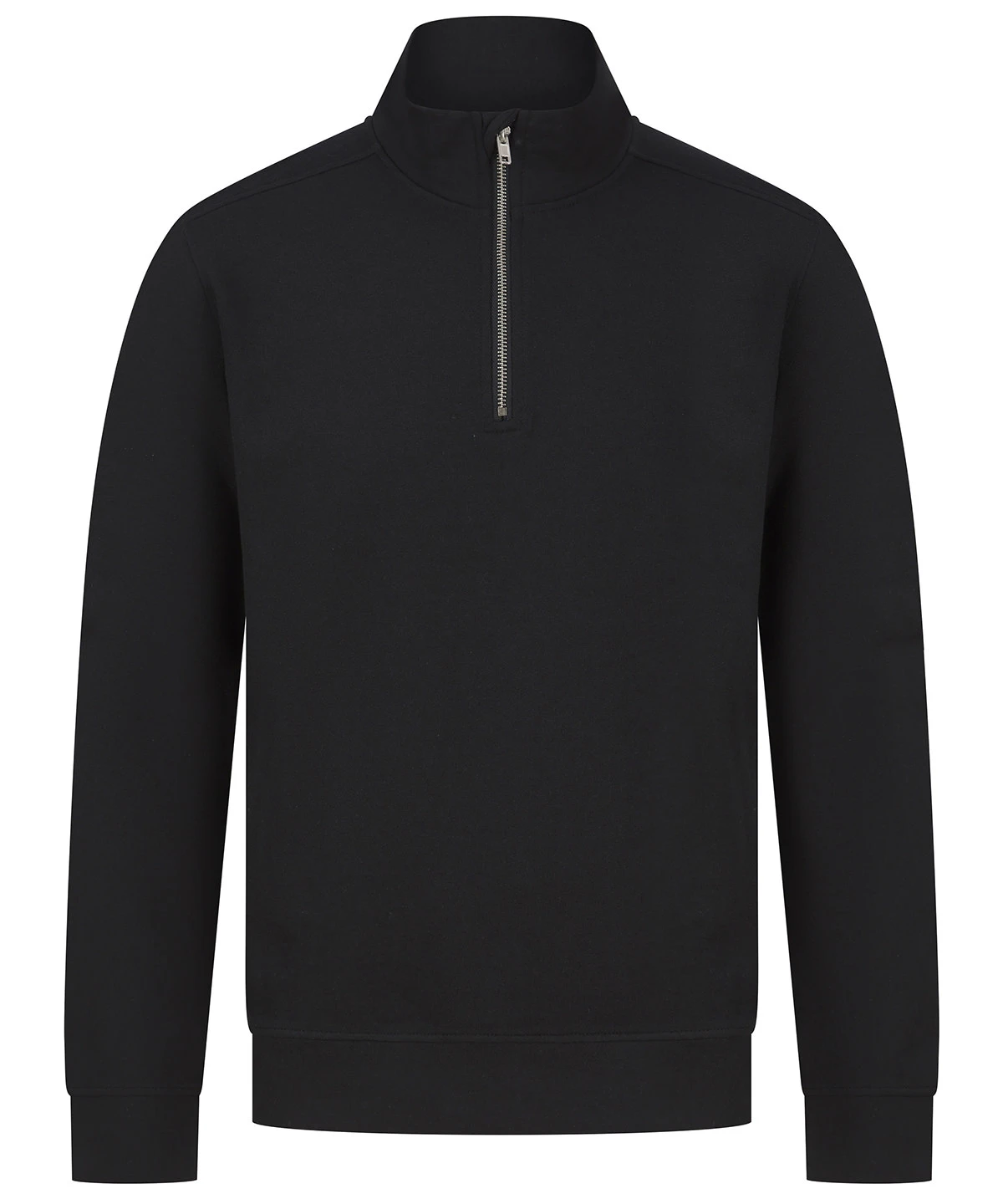 Henbury Unisex sustainable ¼-zip sweatshirt