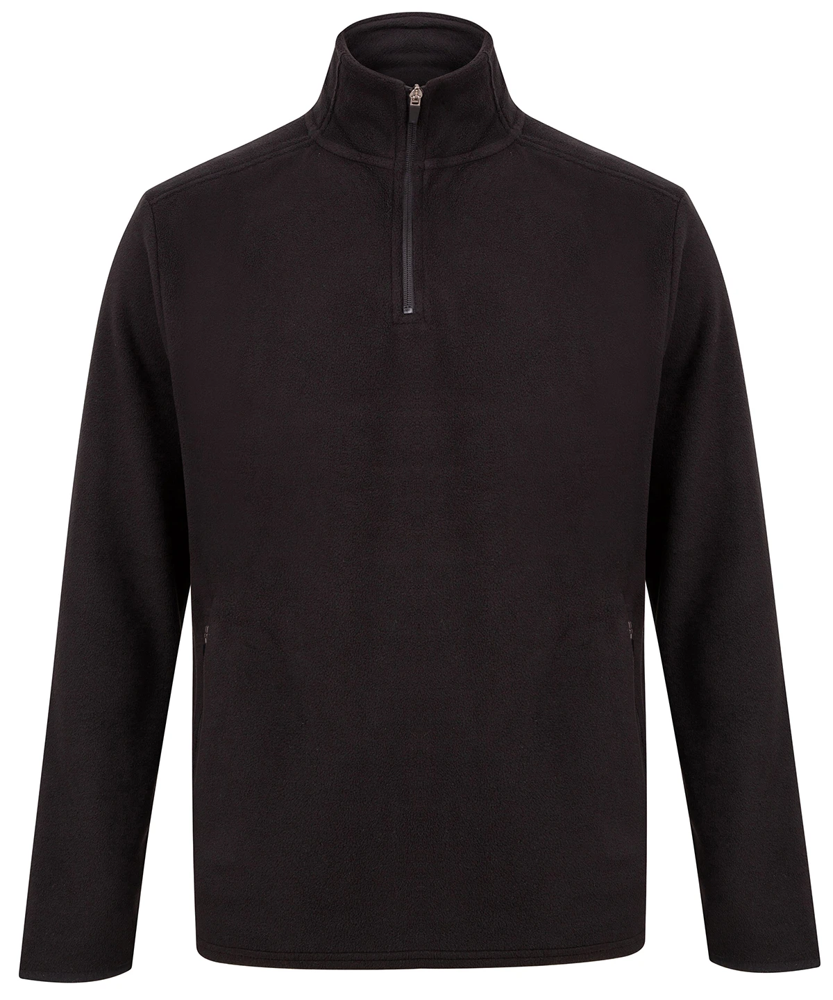Henbury ¼ zip microfleece jacket