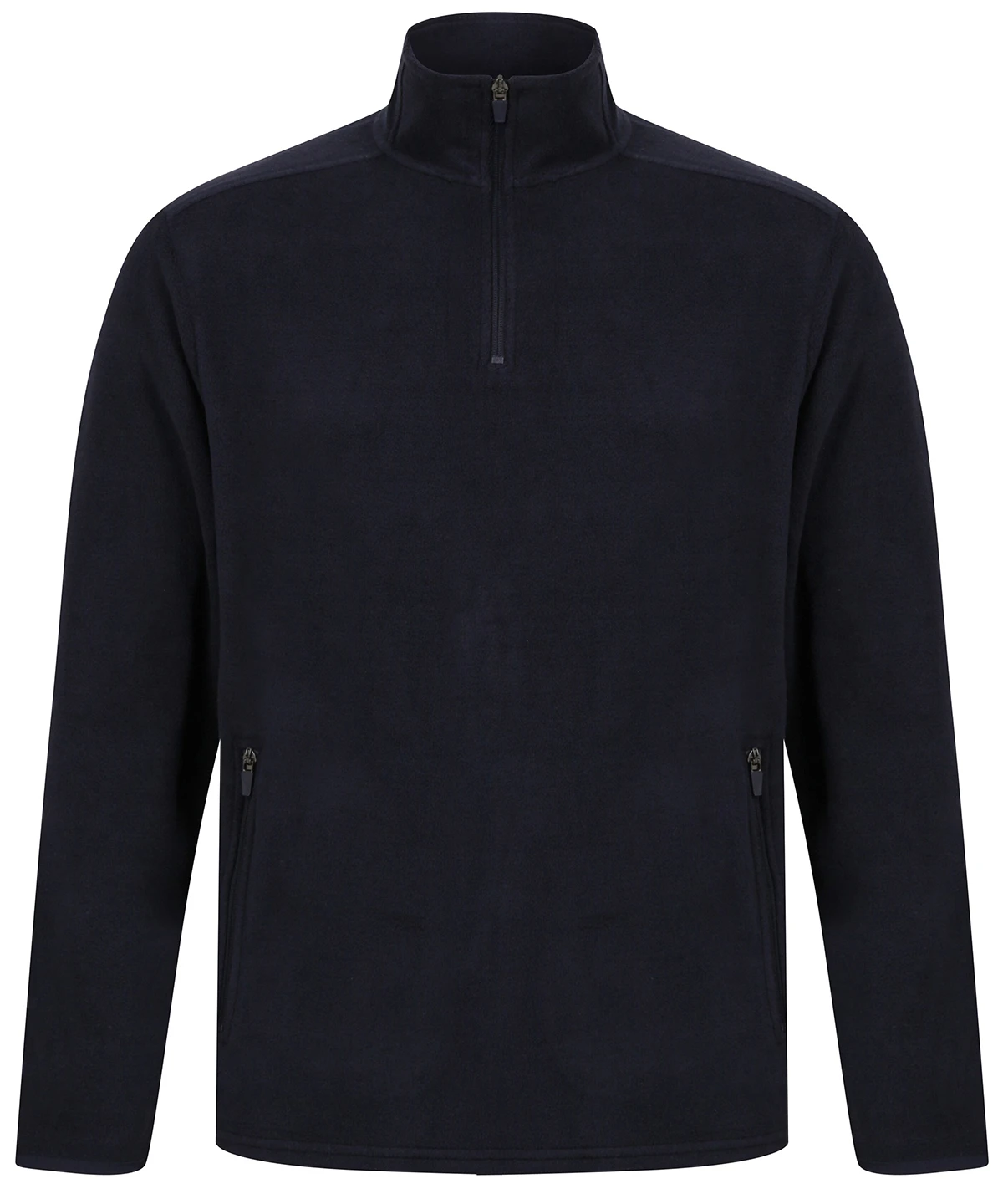 Henbury ¼ zip microfleece jacket