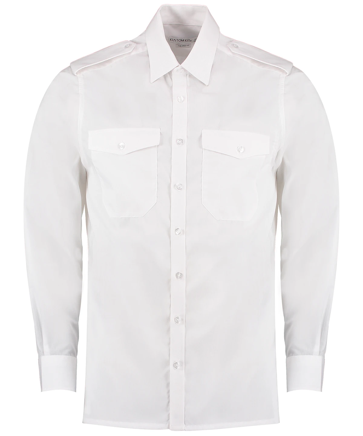 Kustom Kit Pilot shirt long sleeved