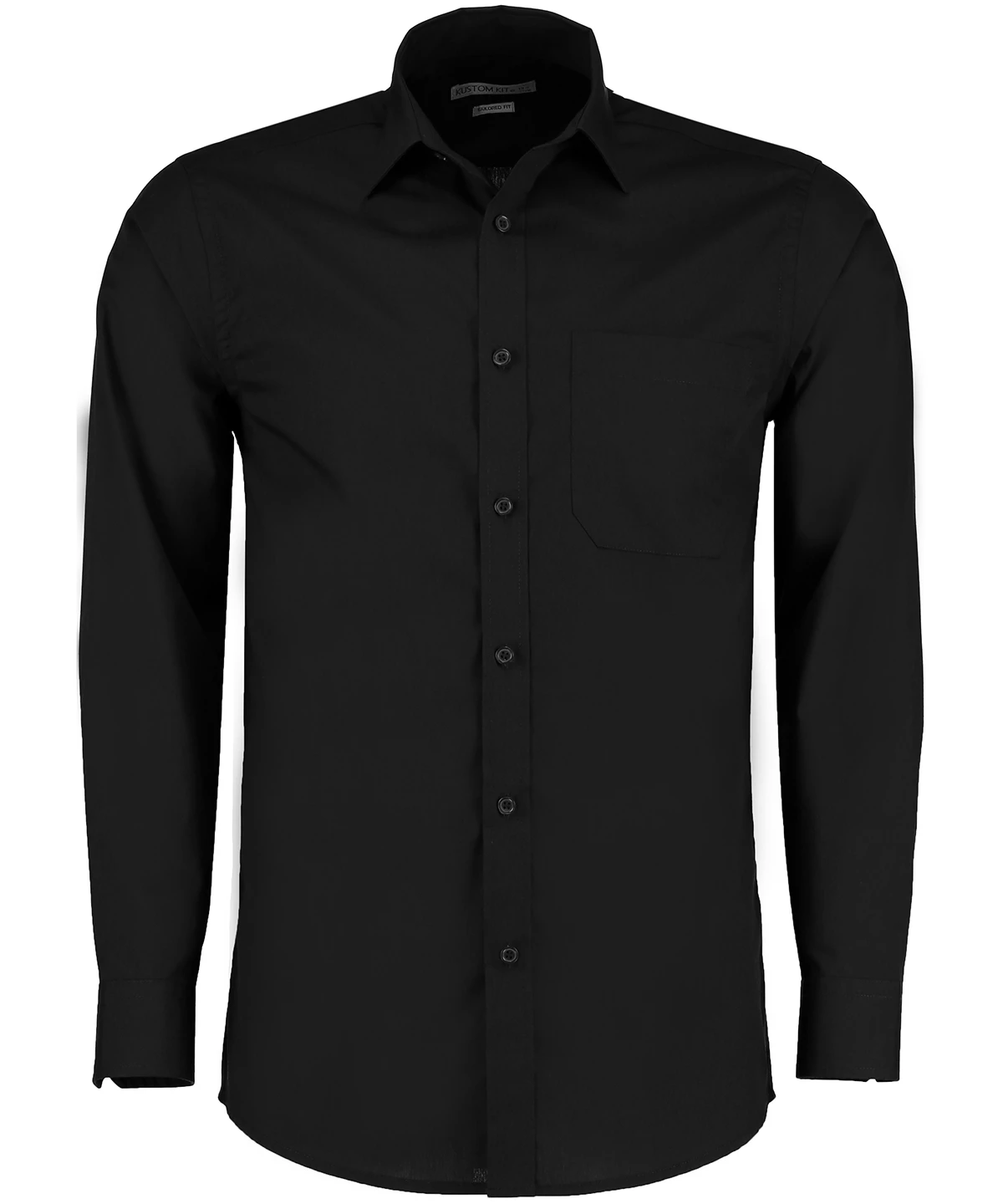 Kustom Kit Poplin shirt long-sleeved (tailored fit)