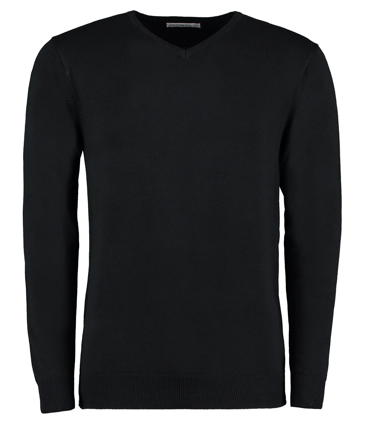 Kustom Kit Arundel v-neck sweater long sleeve (classic fit)