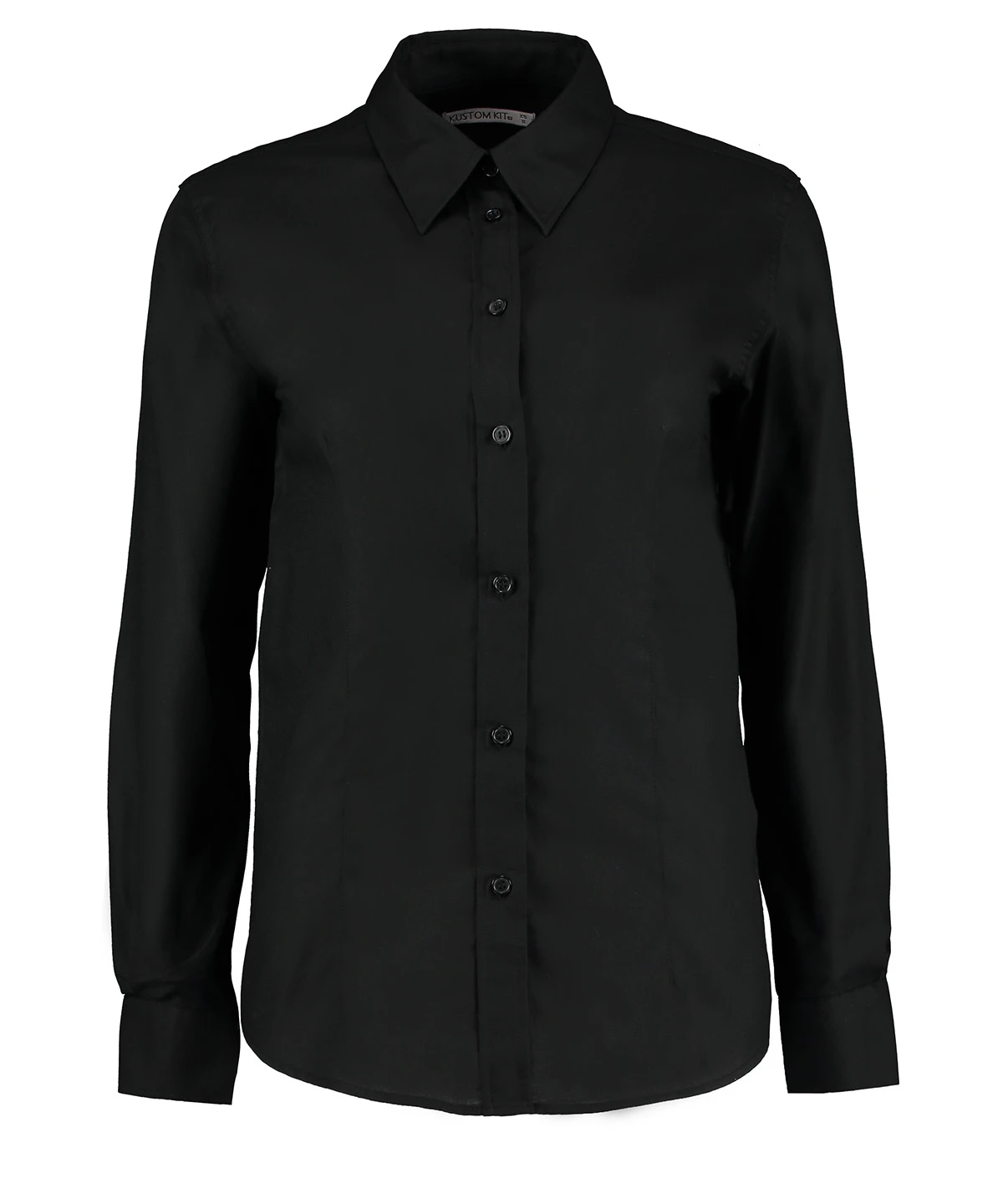 Kustom Kit Women's workplace Oxford blouse long-sleeved (tailored fit)