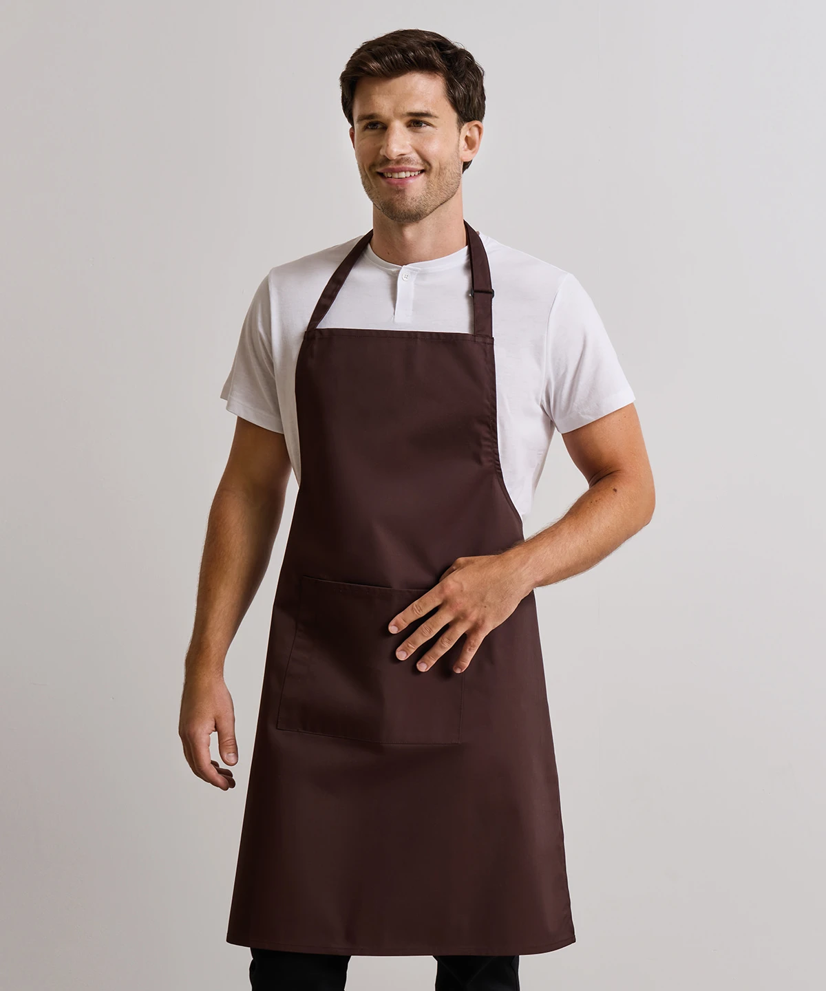 Premier Colours bib apron with pocket | MyWorkwear