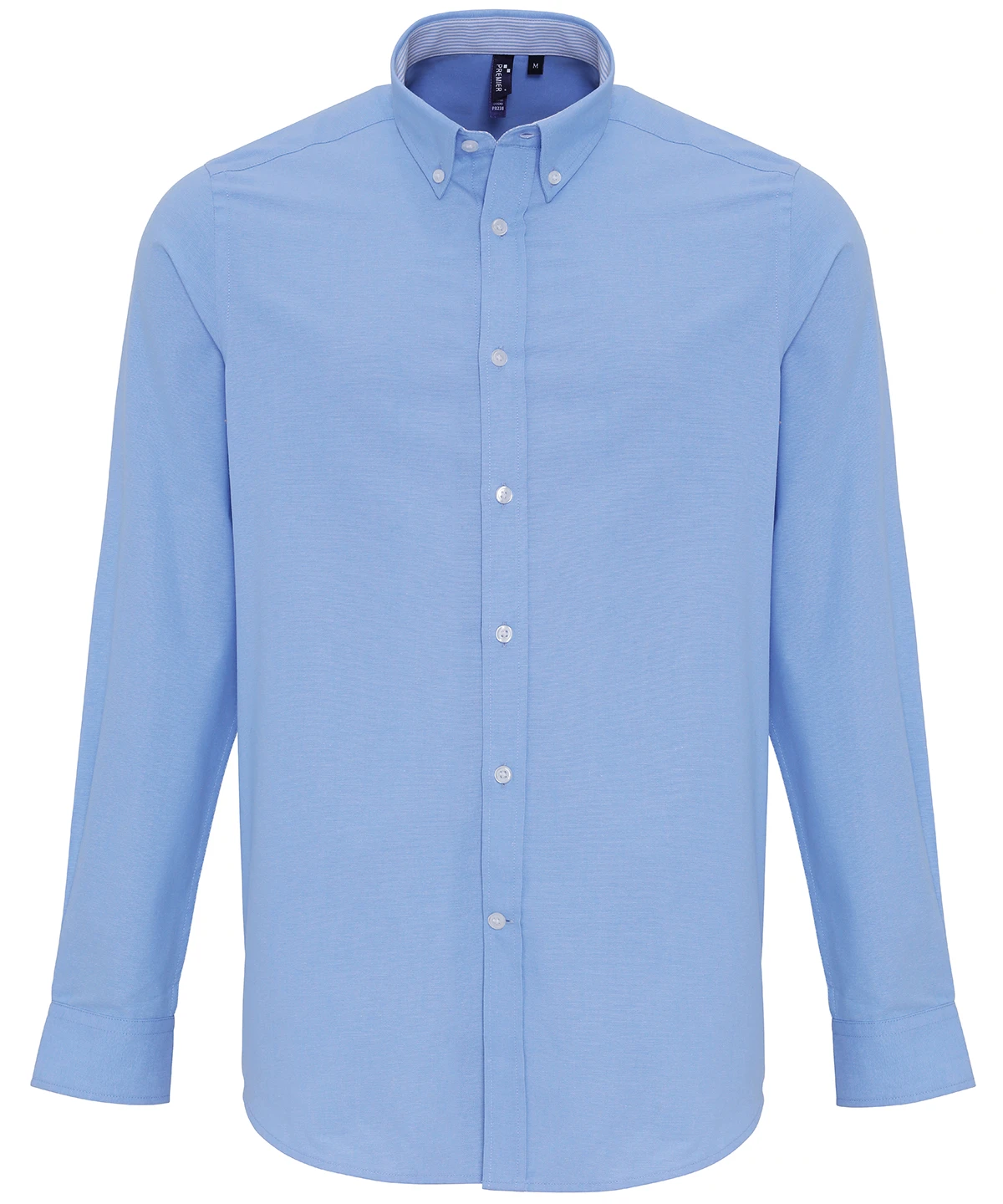Premier Cotton-rich Oxford stripes shirt