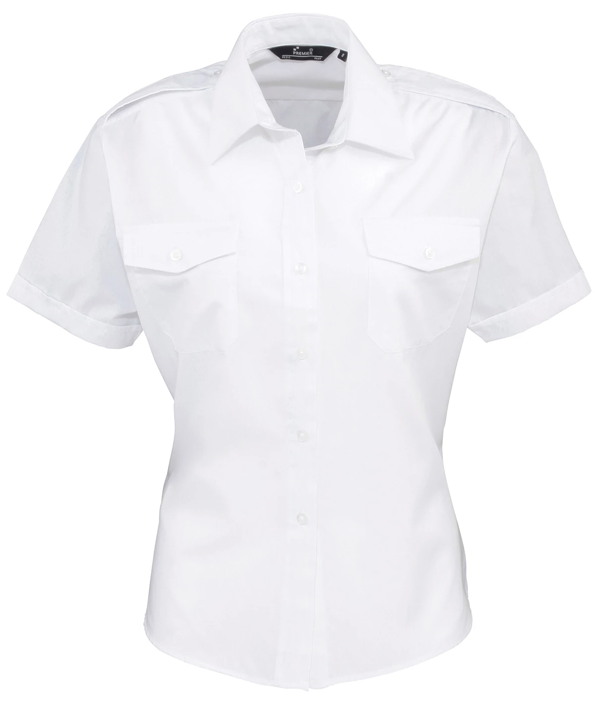 Premier Women's short sleeve pilot blouse