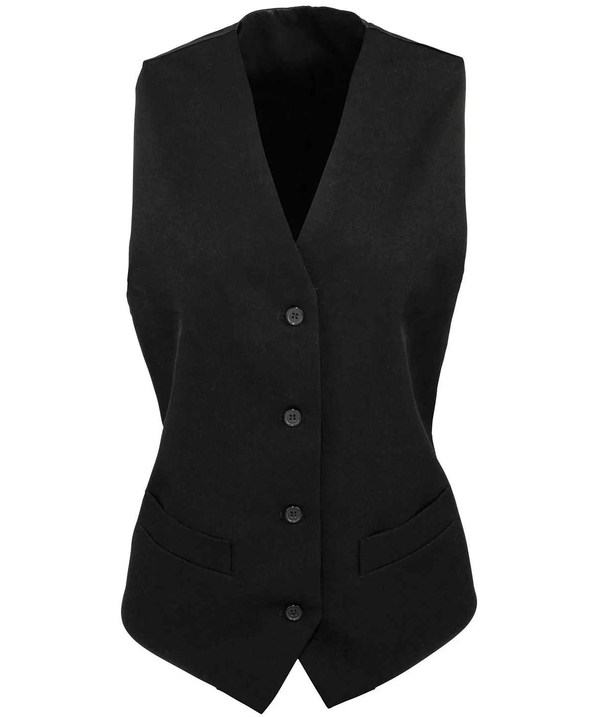 Premier Women's lined polyester waistcoat