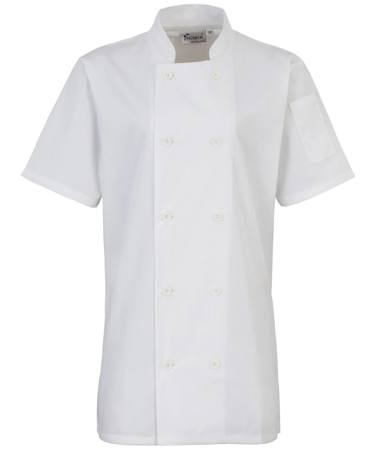 Premier Women's short sleeve chef's jacket