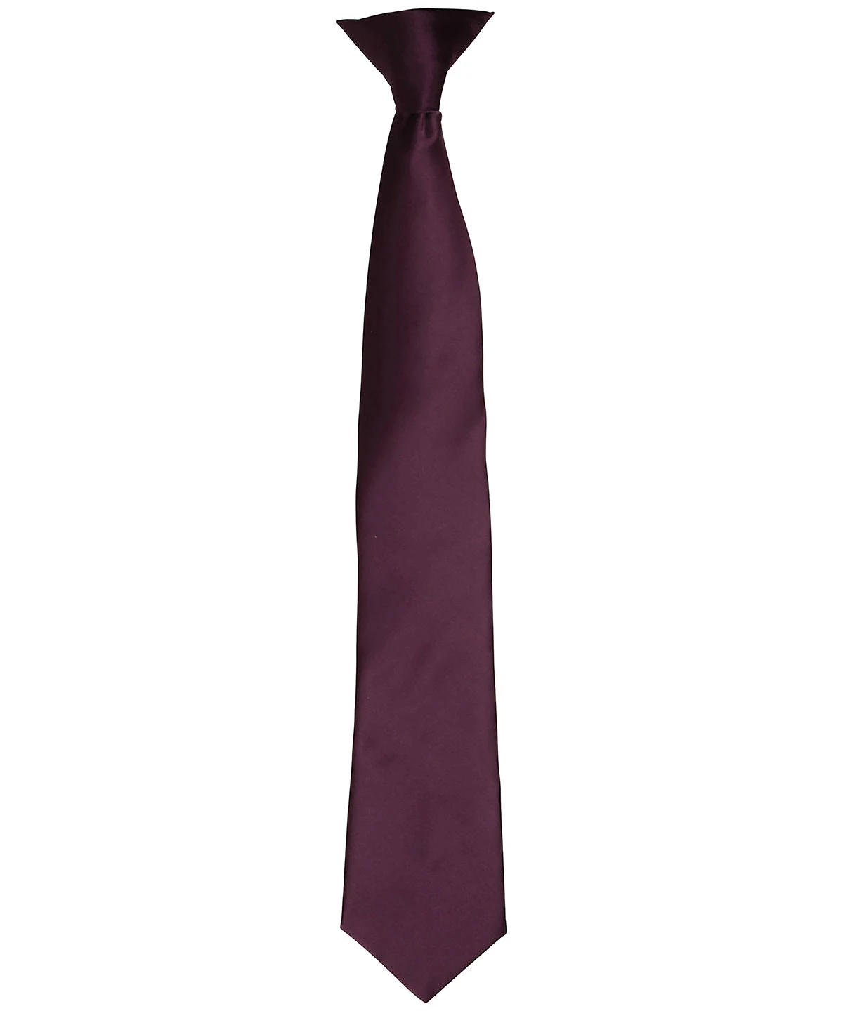 Premier 'Colours' satin clip tie