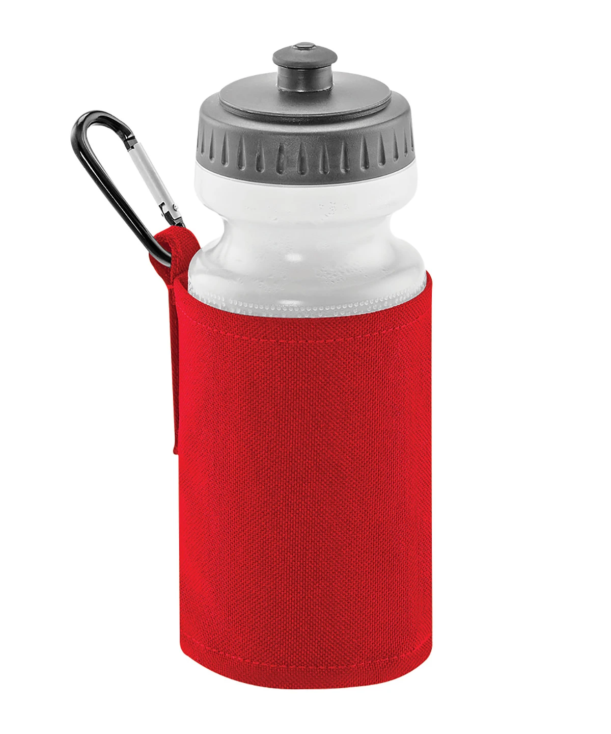 WMSAR Supporter Quadra Water Bottle and Holder QD440: Classic Red