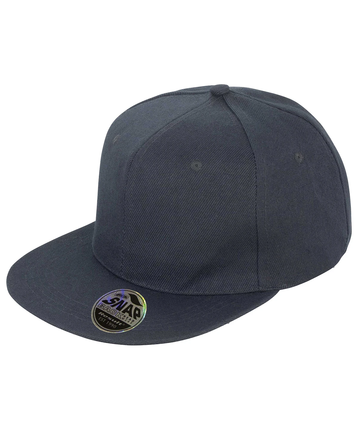 Result Headwear Bronx original flat peak snapback cap
