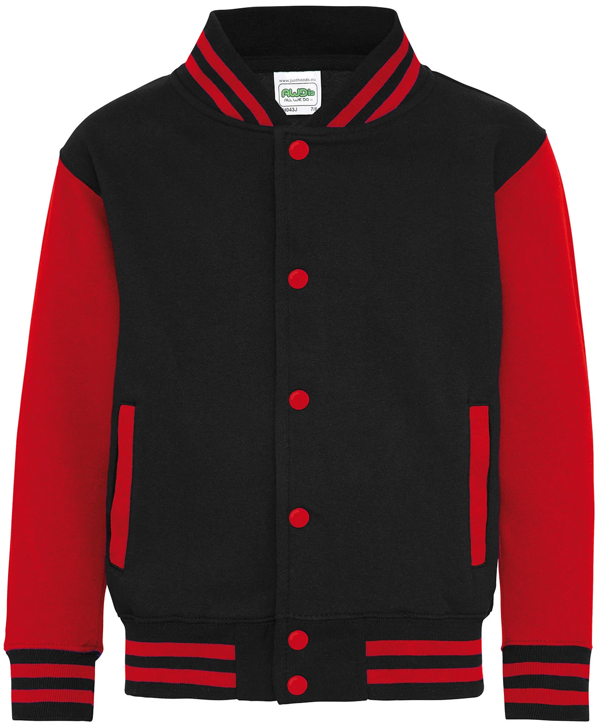 Just Hoods Kids varsity jacket