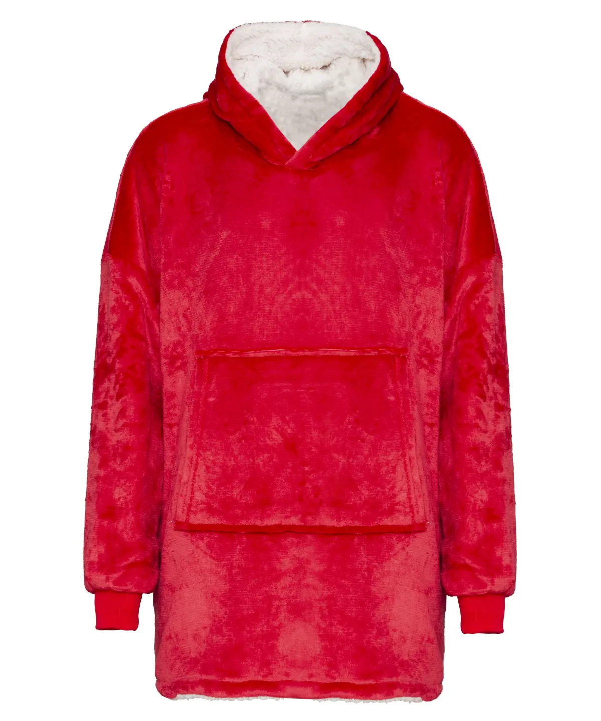 The Ribbon oversized cosy reversible sherpa hoodie
