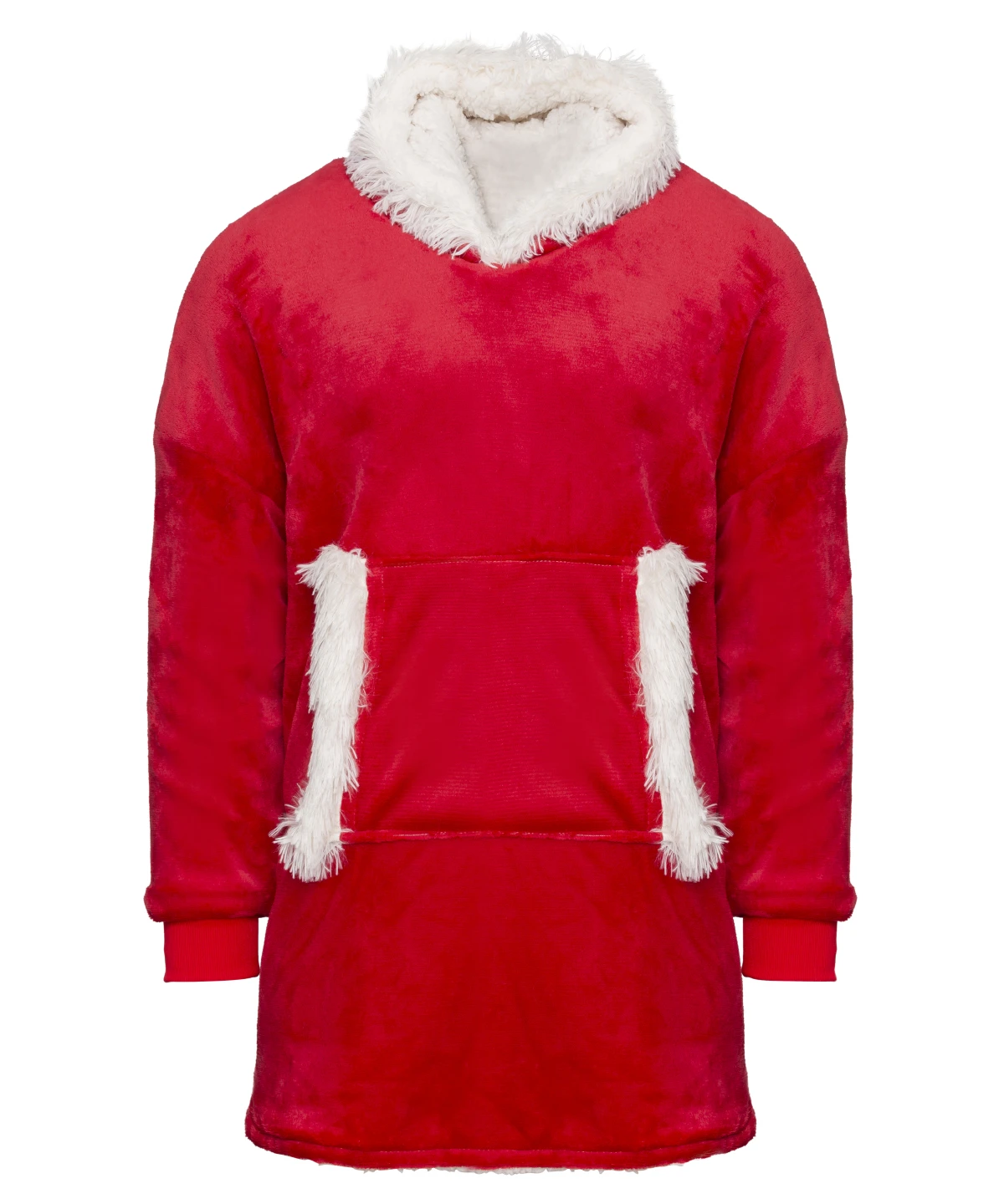 The Ribbon oversized cosy reversible sherpa hoodie
