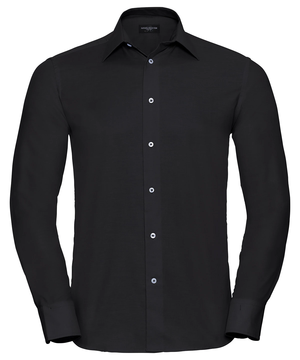 Russell Athletic Collection Long sleeve easycare tailored Oxford shirt