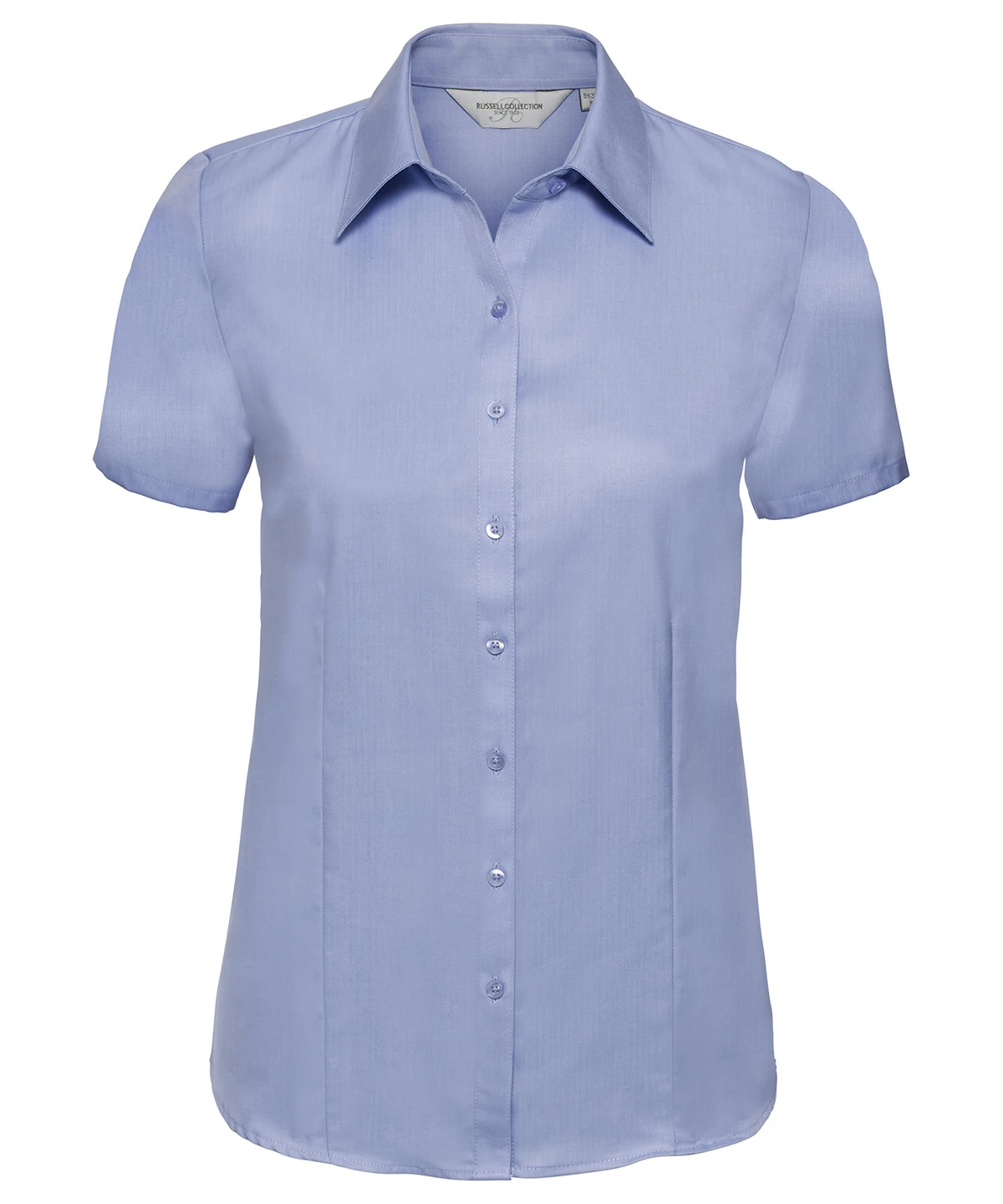 Russell Athletic Collection Women's short sleeve herringbone shirt