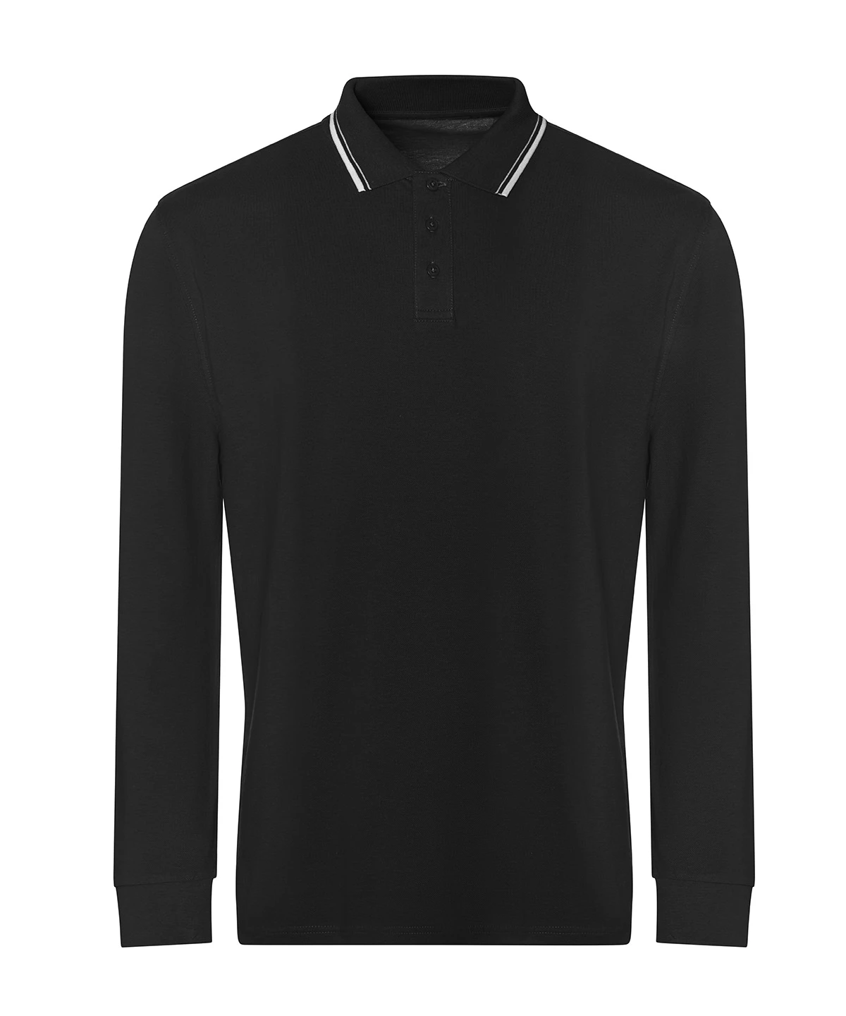 Just Polos Long sleeve tipped 100 polo
