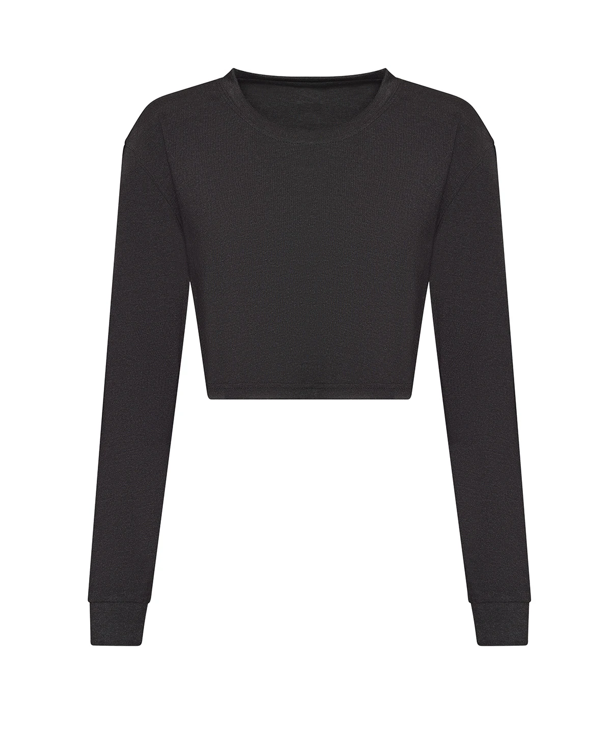 Just Ts Women's long sleeve cropped T