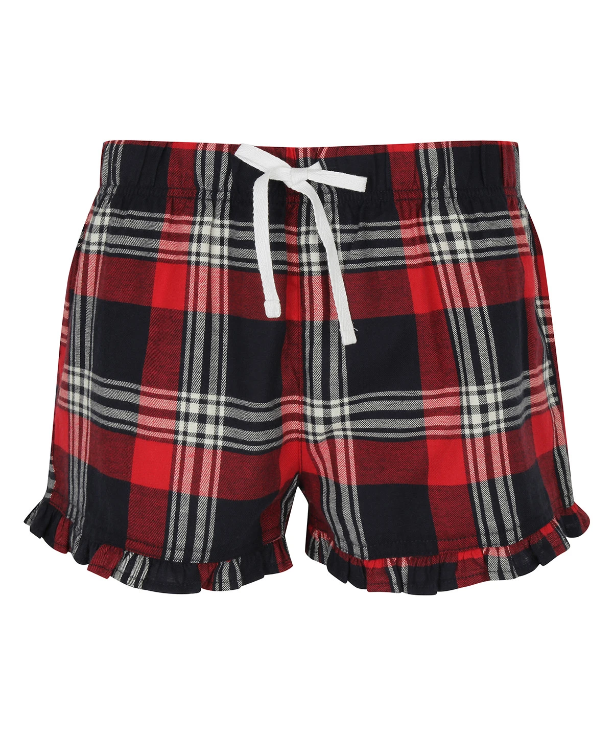 SF Women's tartan frill shorts