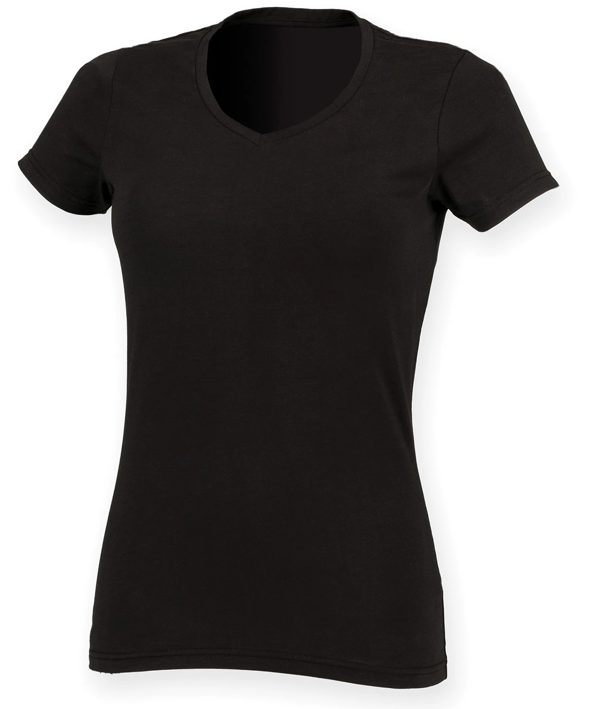 SF Feel good women's stretch v-neck t-shirt