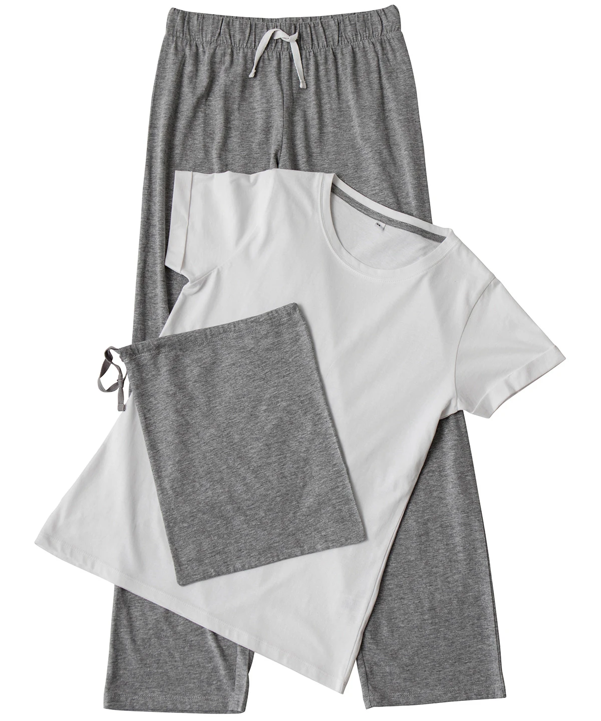 Towel City Women's long pant pyjama set (in a bag)