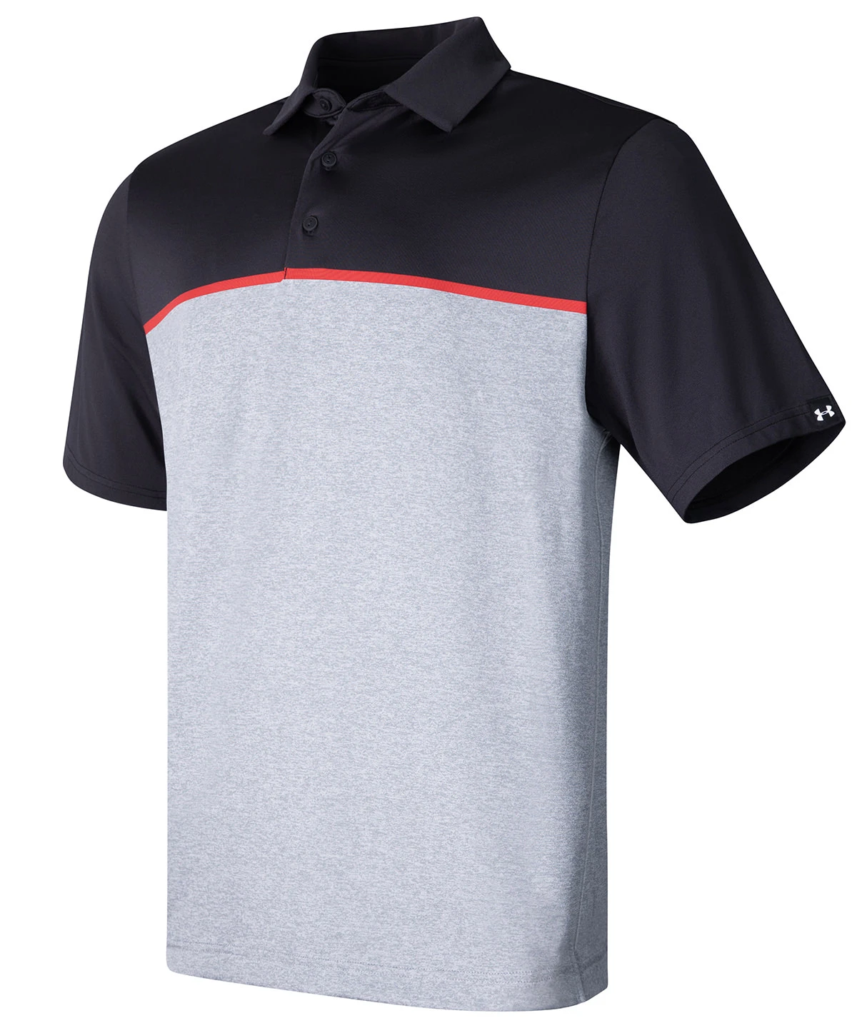 Under Armour Golf UA playoff 3.0 stripe polo LB – edge lit