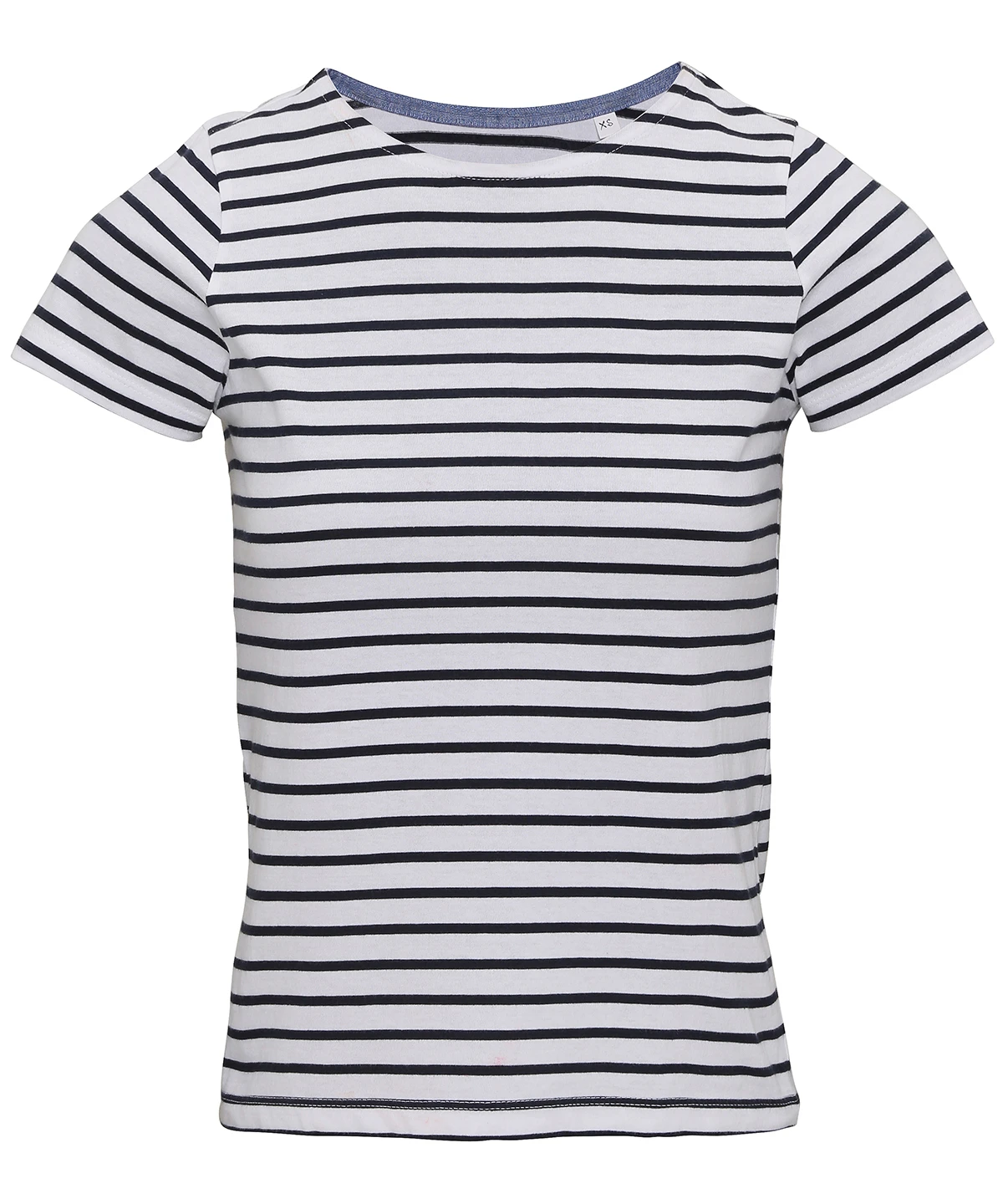 Asquith & Fox Women's Marinière coastal short sleeve tee