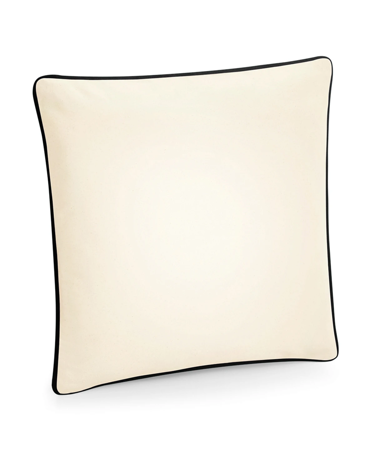 Westford Mill Fairtrade cotton piped cushion cover