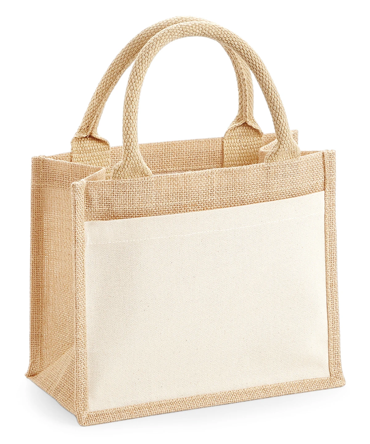 Westford Mill Cotton pocket jute gift bag