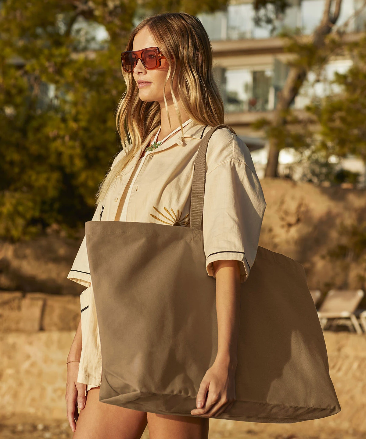 Westford Mill Oversized canvas tote bag | MyWorkwear