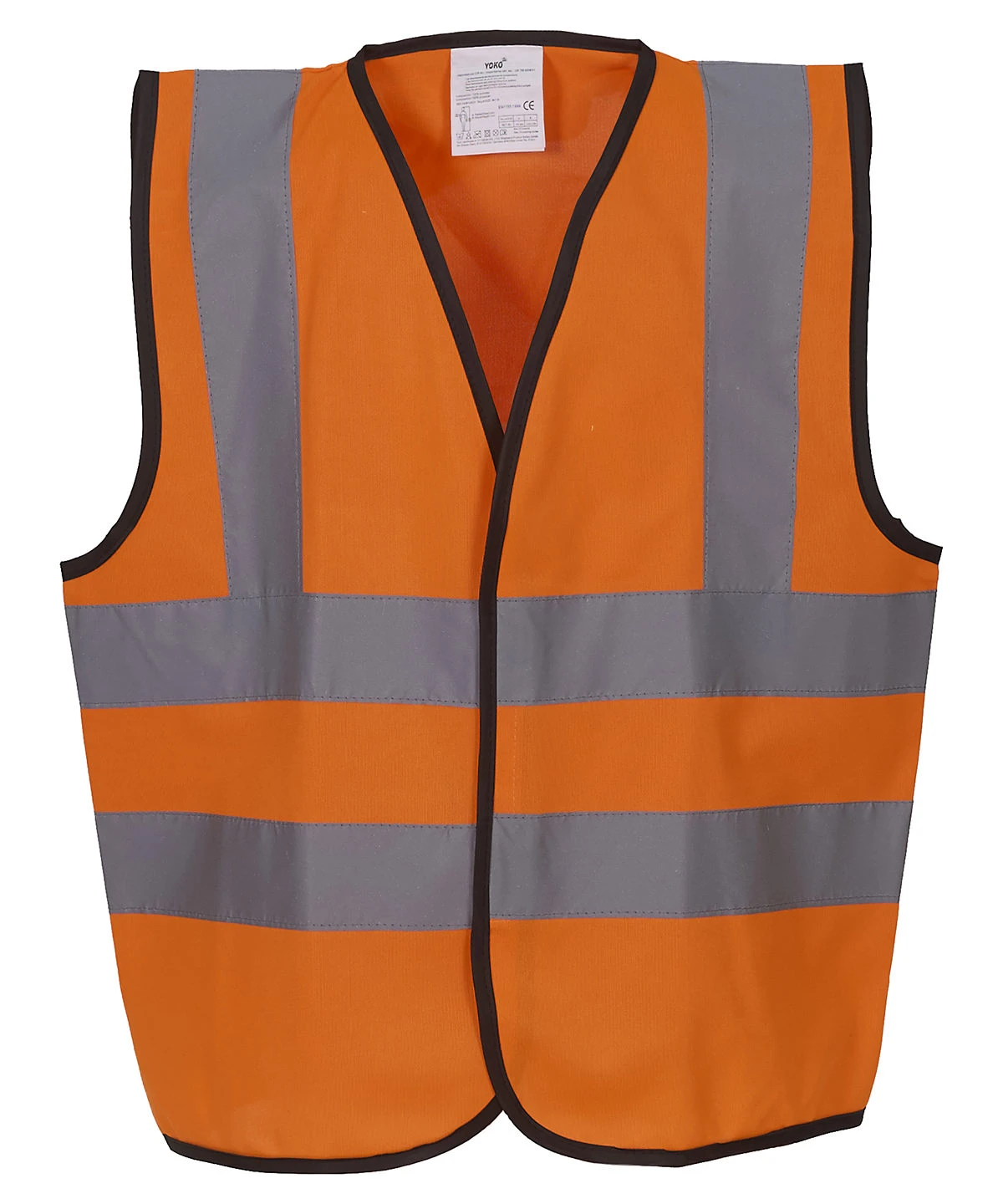 Yoko Kids hi-vis 2 b&b waistcoat (HVW100CH)